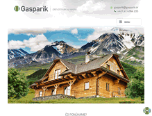 Tablet Screenshot of gasparik.sk